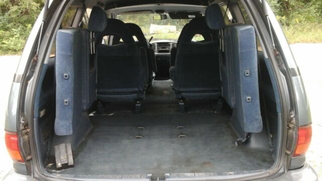 1991 Blue Toyota Previa 3 Door Mini Van