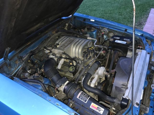 1992 Bimini Blue Ford Mustang Convertible