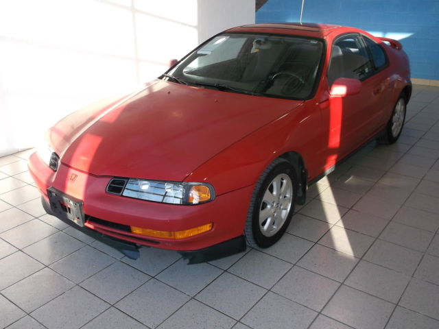 1992 Red Honda Prelude Coupe