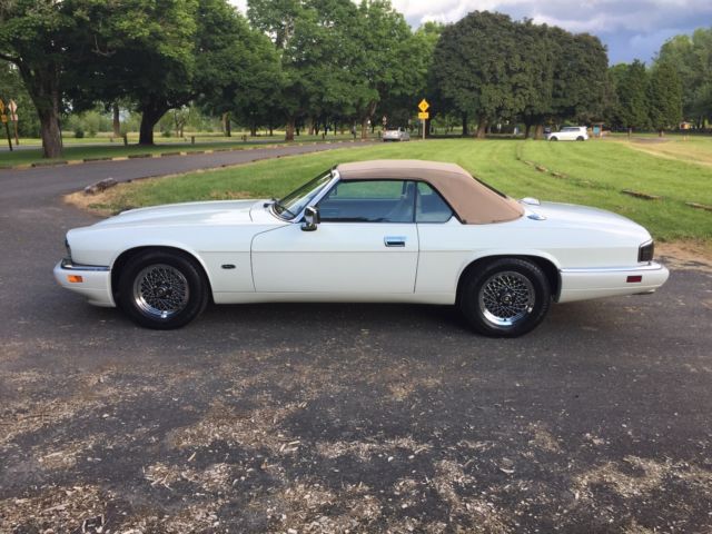 1994 White Jaguar XJS Convertible