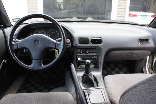 1992 White Nissan 240SX Coupe