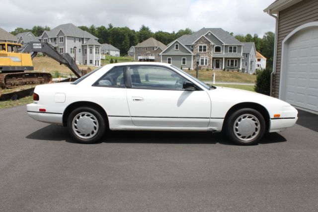 1992 White Nissan 240SX Coupe