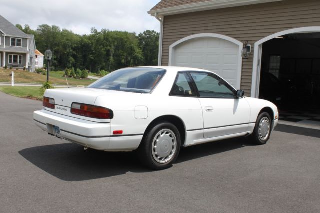 1992 White Nissan 240SX Coupe