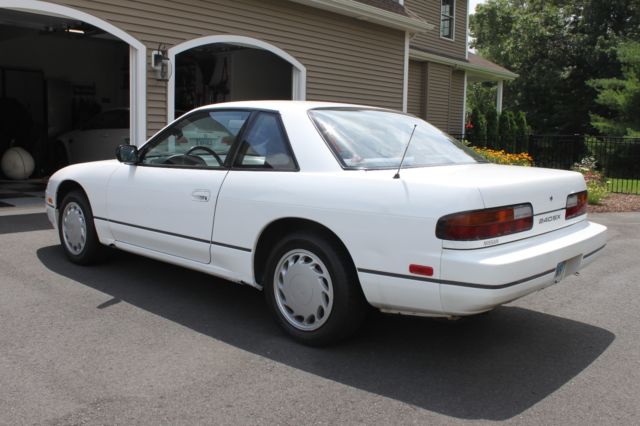 1992 White Nissan 240SX Coupe