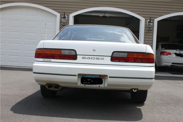1992 White Nissan 240SX Coupe