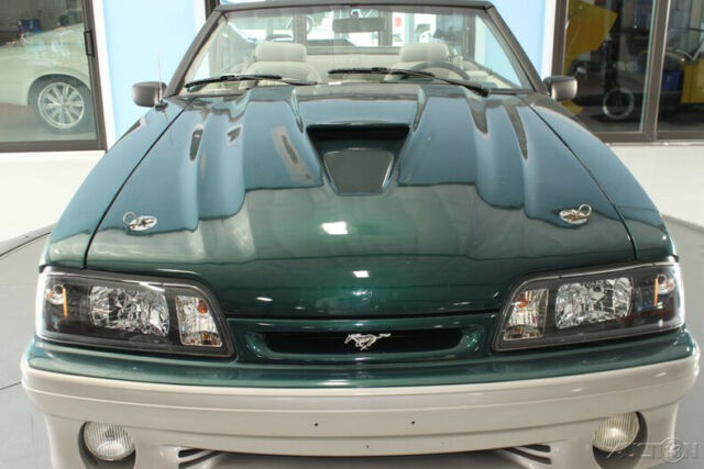 1992 Green Ford Mustang Convertible