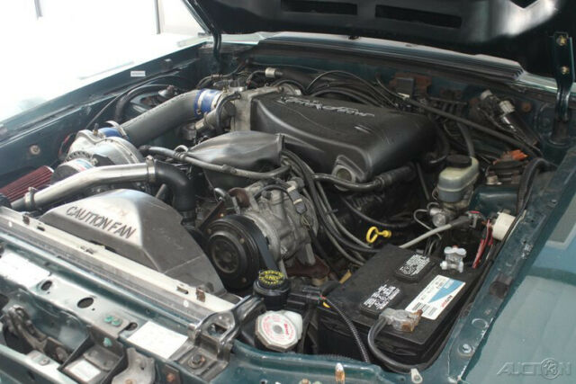 1992 Green Ford Mustang Convertible