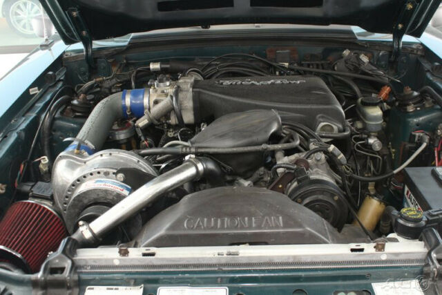 1992 Green Ford Mustang Convertible