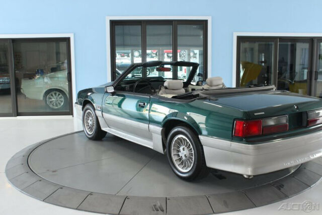 1992 Green Ford Mustang Convertible
