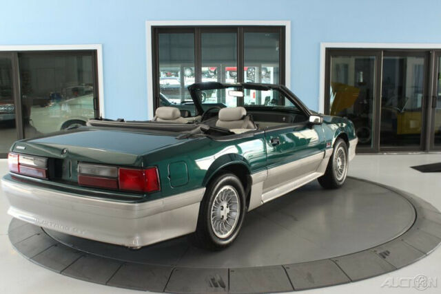 1992 Green Ford Mustang Convertible