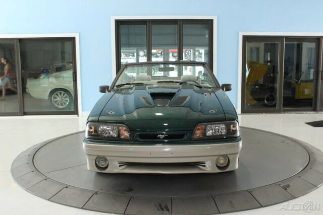 1992 Green Ford Mustang Convertible