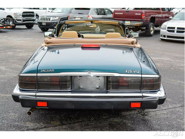 1992 Green Jaguar XJS Convertible