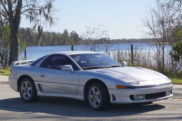 1992 Silver Mitsubishi 3000GT Sports Car