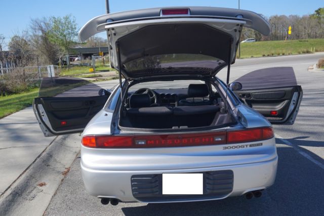 1992 Silver Mitsubishi 3000GT Sports Car