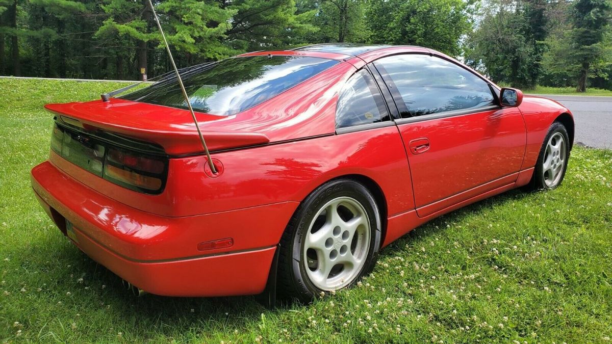 1992 Red Nissan 300ZX Coupe