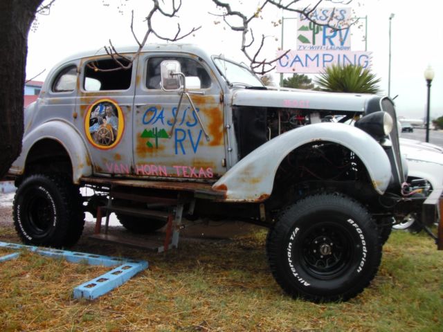 1936 patina plymouth G80 sedan