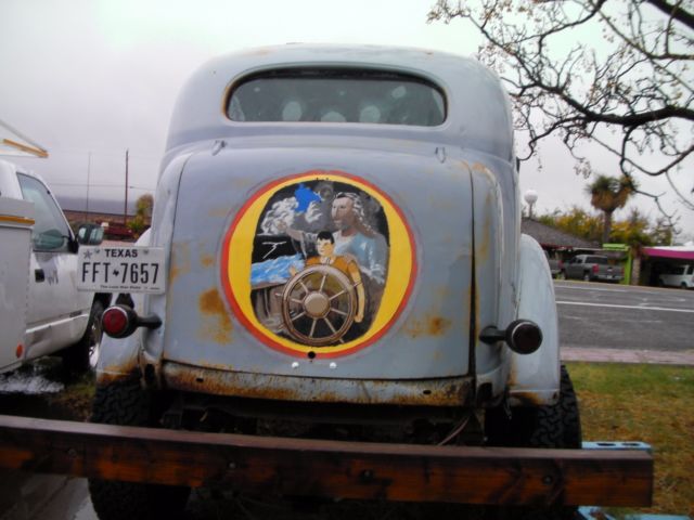 1936 patina plymouth G80 sedan