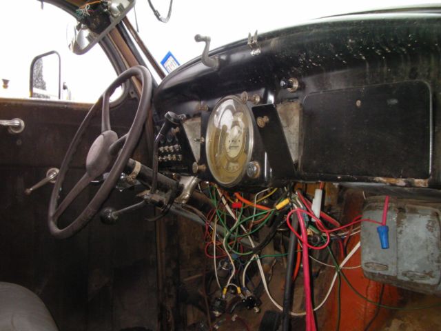 1936 patina plymouth G80 sedan