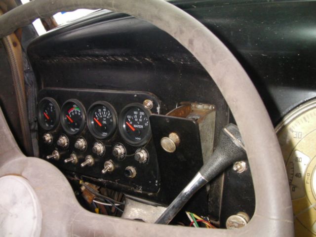 1936 patina plymouth G80 sedan