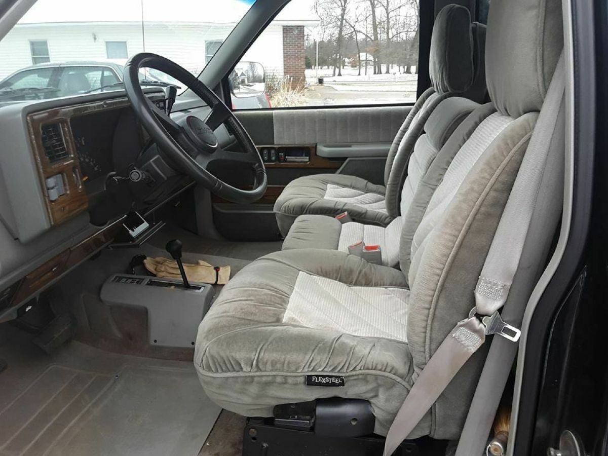 1992 Black GMC Sierra 1500 SHORTBED