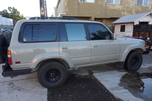 1992 Tan Toyota Land Cruiser SUV