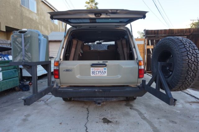 1992 Tan Toyota Land Cruiser SUV