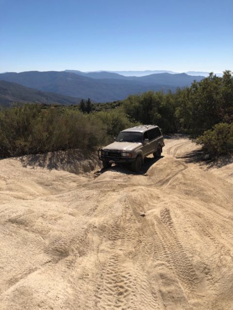 1992 Tan Toyota Land Cruiser SUV