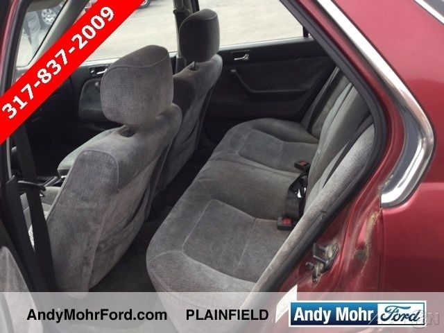 1992 Red Honda Accord Sedan