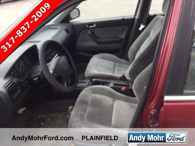 1992 Red Honda Accord Sedan