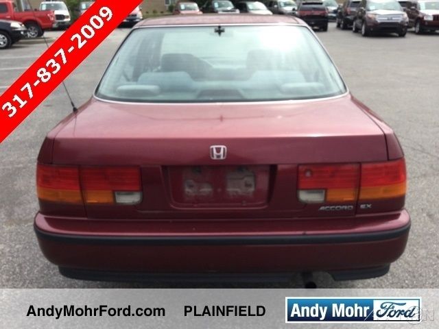 1992 Red Honda Accord Sedan