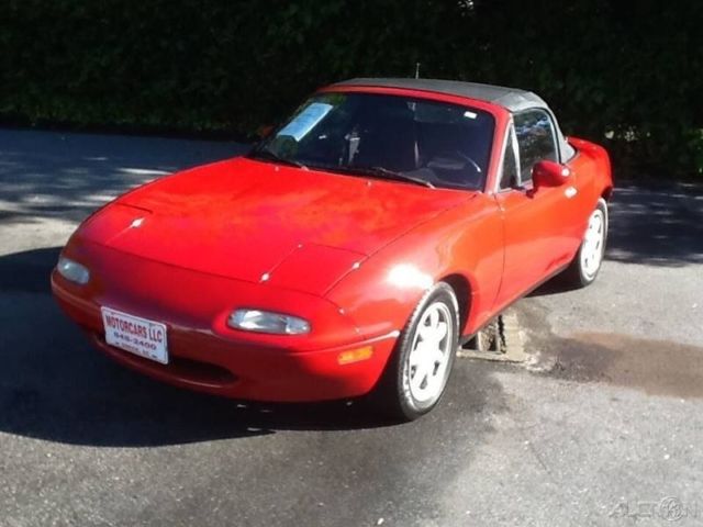 1992 Red Mazda MX-5 Miata