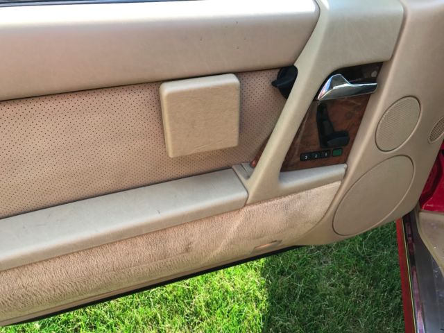 1992 Red Mercedes-Benz 300-Series Convertible