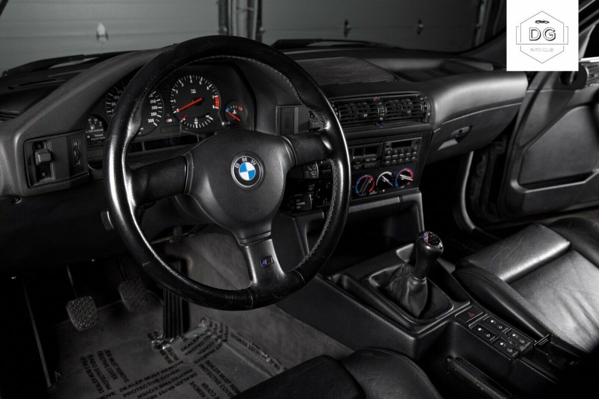 1992 Black BMW M5 Sedan