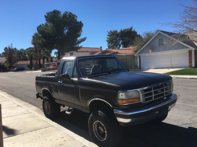 1992 Black Ford Bronco