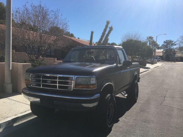 1992 Black Ford Bronco