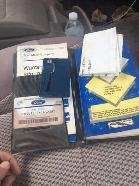 1992 Black Ford Bronco