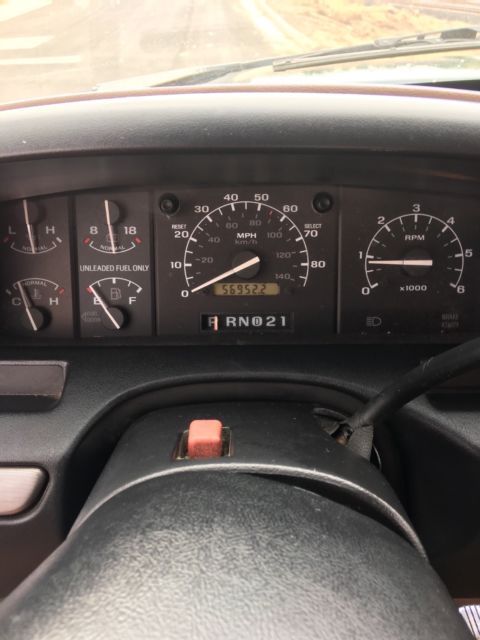 1992 Green Ford Bronco SUV