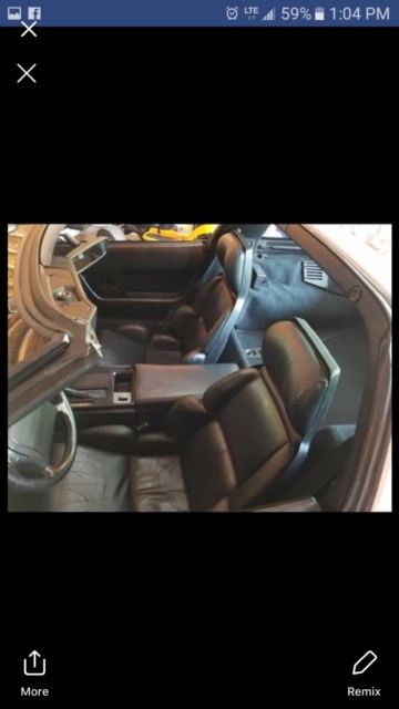 1992 White Chevrolet Corvette