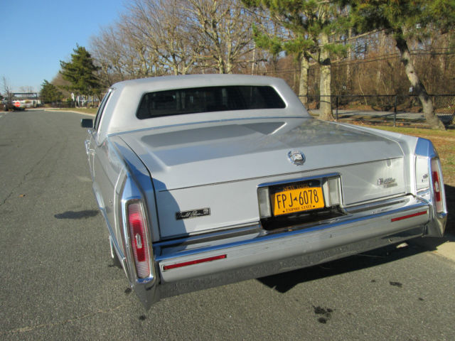 1992 Silver Cadillac Brougham Sedan