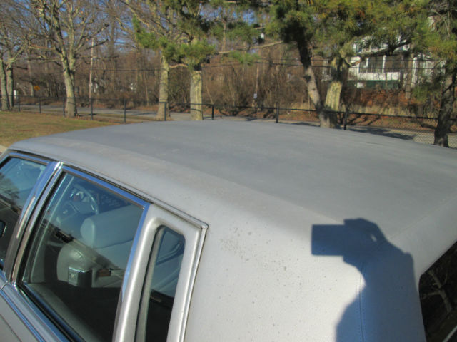 1992 Silver Cadillac Brougham Sedan