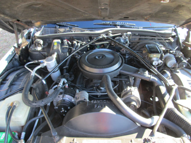 1992 Silver Cadillac Brougham Sedan