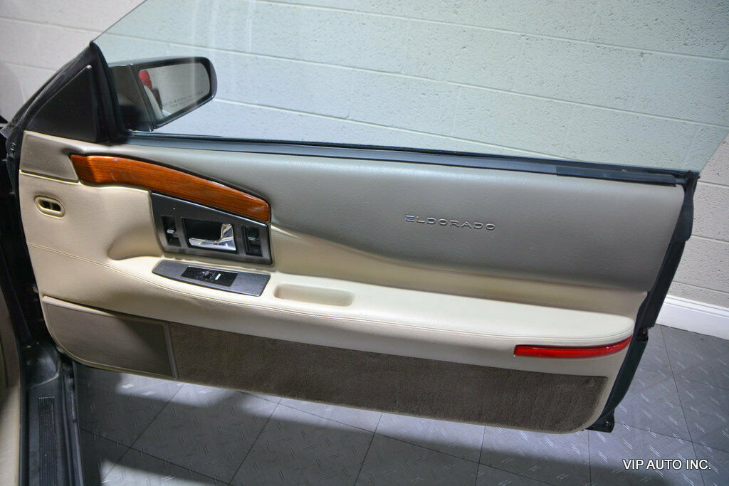 1992 Black Cadillac Eldorado Coupe