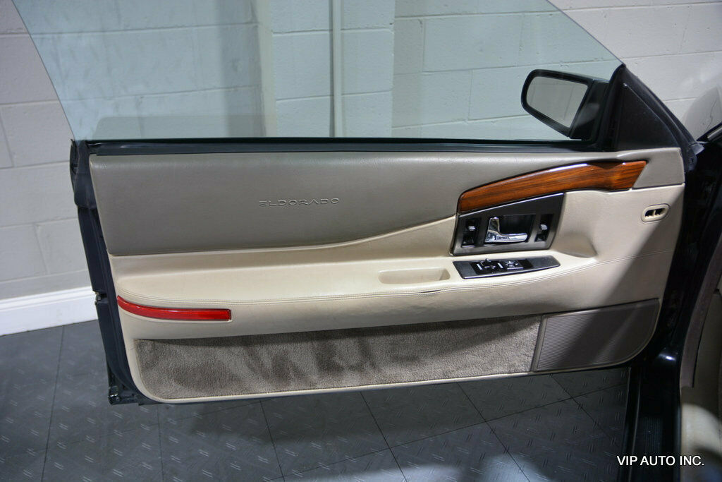 1992 Black Cadillac Eldorado Coupe