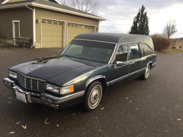 1992 Blue Cadillac Other Hearse