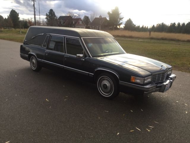1992 Blue Cadillac Other Hearse