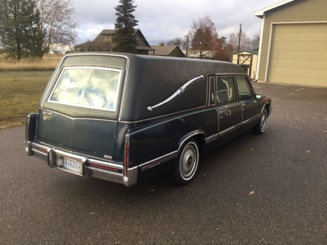 1992 Blue Cadillac Other Hearse