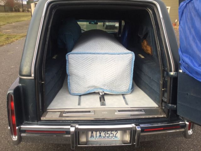 1992 Blue Cadillac Other Hearse
