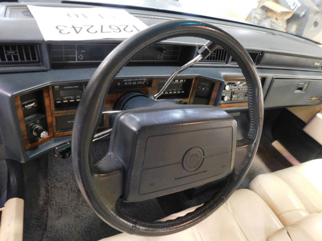 1992 Blue Cadillac DeVille Sedan