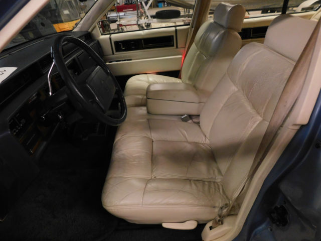 1992 Blue Cadillac DeVille Sedan