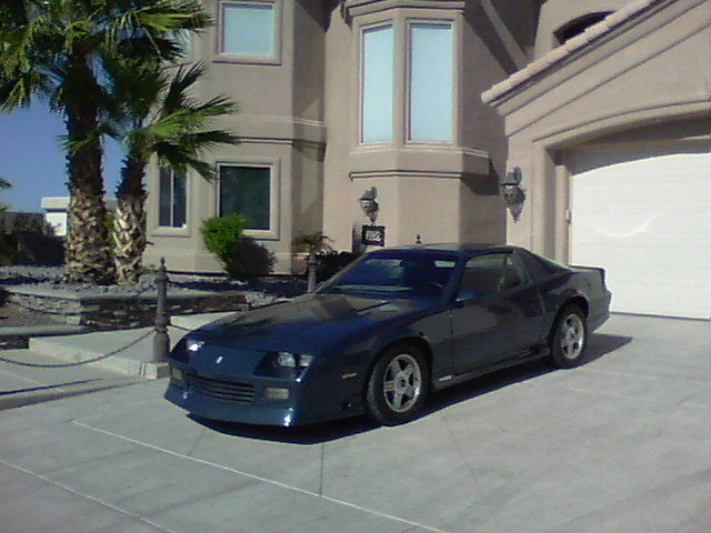 1992 Grey / Blue Chevrolet Camaro